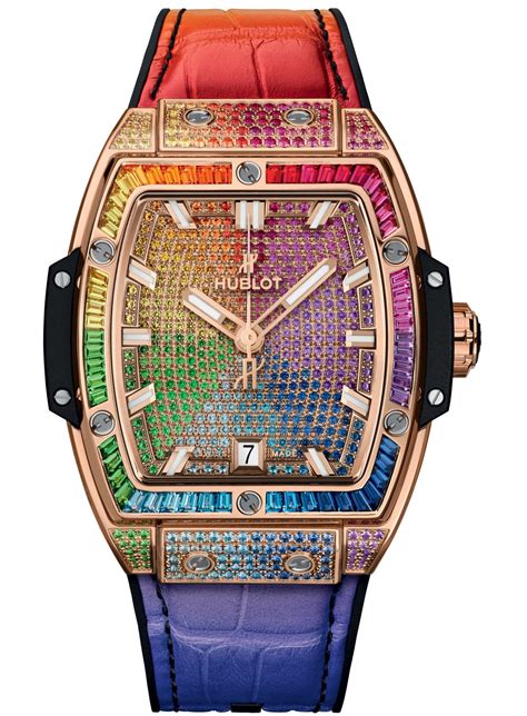 hublot watch spirit of big bang sapphire rainbow|spirit of big bang rainbow.